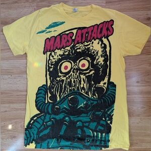 Mars Attacks Yellow Shirt